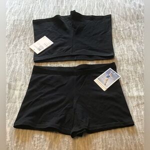 🖤🖤 Black Mondor Dance Shorts X2 🖤🖤